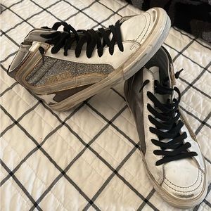 Golden Goose Slides 💯 authentic 37/7 EUC comes with original box/dust bag